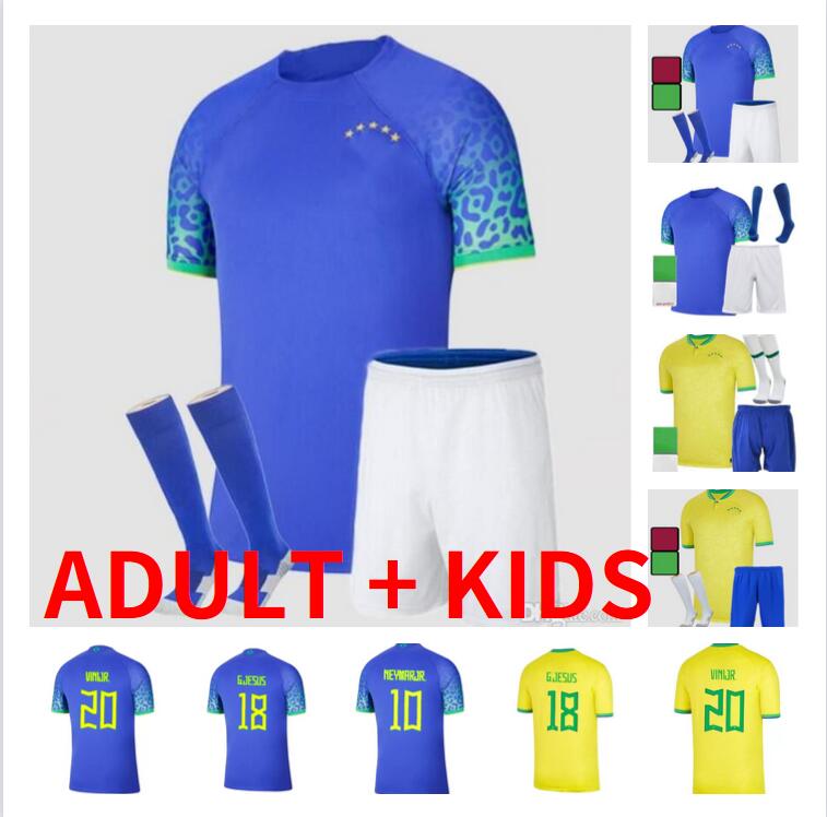 22 23 Brazils Richarlison G.JESUS Soccer Jerseys 2022 2023 COUTINHO FIRMINO Marquinhos VINI JR ANTONY SILVA DANI ALVES Casemiro Brasil Adult Kids Kit Football Shirt
22 23 Brazils Richarlison G.JESUS Soccer Jerseys 2022 2023 COUTINHO FIRMINO Marquinhos VINI JR ANTONY SILVA DANI ALVES Casemiro Brasil Adult Kids Kit Football Shirt