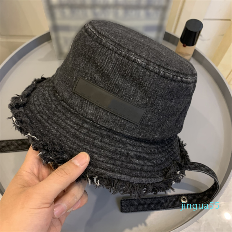 designer Bucket Hat denim with windbreak fisherman's cap versatile street style summer essential 3 colors for men and women, Blue
designer Bucket Hat denim with windbreak fisherman's cap versatile street style summer essential 3 colors for men and women, Blue