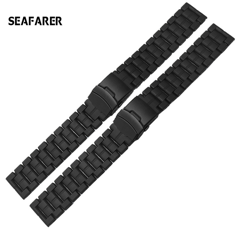 23MM Plastic Fiber Strap Waterproof Strap For Luminox Men's Military Watch 3051 3160 3080 6402 Sports Waterproof Strap 220819