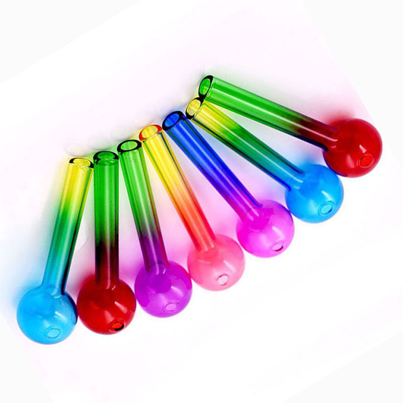 Wholesale 4inch Colorful Pyrex rainbow Glass Oil Burner Glass Pipe Dry Herb Tobacco Burning Handcraft Smoking Nails Tube pipes
Wholesale 4inch Colorful Pyrex rainbow Glass Oil Burner Glass Pipe Dry Herb Tobacco Burning Handcraft Smoking Nails Tube pipes