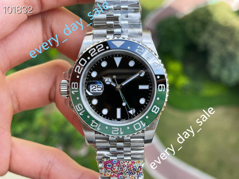 Left handed automatic mechanical watch GMT 40mm 904L men's watches 126720 cal 3285 3186 movement sapphire ceramic waterproof luminous watch
Left handed automatic mechanical watch GMT 40mm 904L men's watches 126720 cal 3285 3186 movement sapphire ceramic waterproof luminous watch