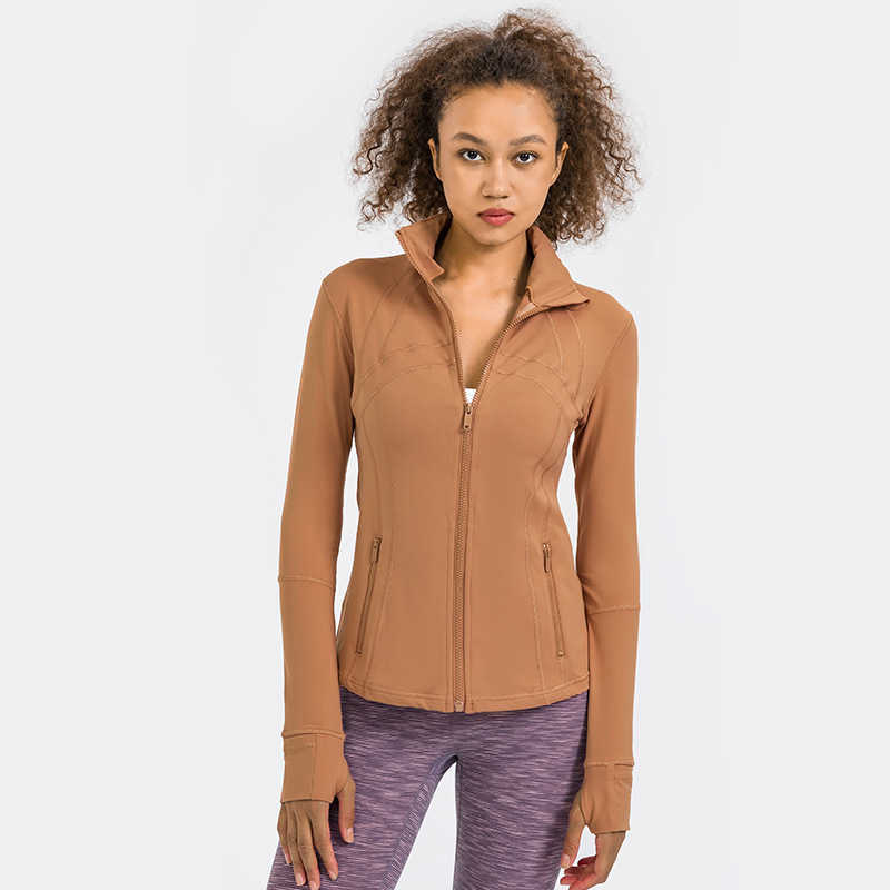 Lu-08 yoga jacket sports autumn and winter new women's nylon elastic zipper running yoga long sleeve top, Orange coke
Lu-08 yoga jacket sports autumn and winter new women's nylon elastic zipper running yoga long sleeve top, Orange coke
