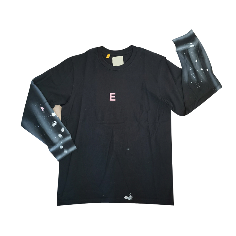 22FW Autumn USA Splash Ink Hand Painted Vintage Tee t shirts Skateboard Long Sleeve Men Women Street Fashion Tshirt, Black
22FW Autumn USA Splash Ink Hand Painted Vintage Tee t shirts Skateboard Long Sleeve Men Women Street Fashion Tshirt, Black