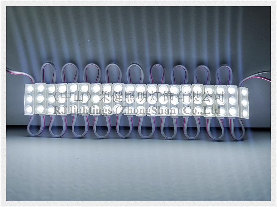 ultrasonic seal LED module waterproof IP68 LED light module for mini sign letters DC12V SMD 2835 3 led 0.4W 27mmX9mm