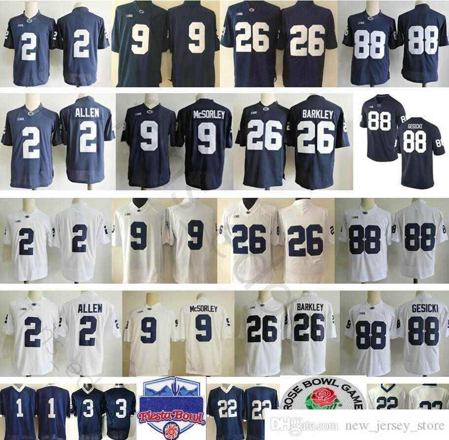 NCAA Penn State Nittany Lions College Football Wear #26 Saquon Barkley 9 Trace McSorley 88 Mike Gesicki 2 Marcus Allen Paterno Stitched Jerseys, Same as picture
NCAA Penn State Nittany Lions College Football Wear #26 Saquon Barkley 9 Trace McSorley 88 Mike Gesicki 2 Marcus Allen Paterno Stitched Jerseys, Same as picture