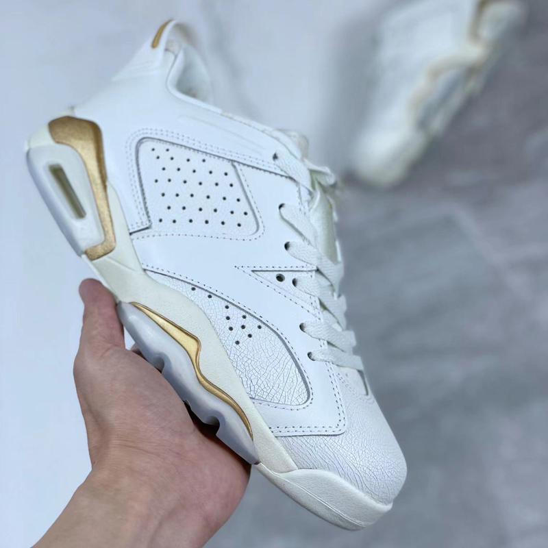 Basketball Shoes Men Jumpman 6 Low White Golden New Year 2022 Hot Womens Mens Sports Sneakers Size 36-47, As photo
Basketball Shoes Men Jumpman 6 Low White Golden New Year 2022 Hot Womens Mens Sports Sneakers Size 36-47, As photo