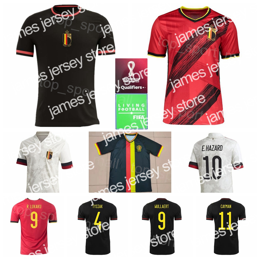 24 2022 Qatar World Cup Soccer Belgium Jerseys National Team 10 Eden Hazard 9 Romelu Lukaku 14 Dries Mertens 20 BENTEKE WITSEL CARRASCO, With patch
24 2022 Qatar World Cup Soccer Belgium Jerseys National Team 10 Eden Hazard 9 Romelu Lukaku 14 Dries Mertens 20 BENTEKE WITSEL CARRASCO, With patch