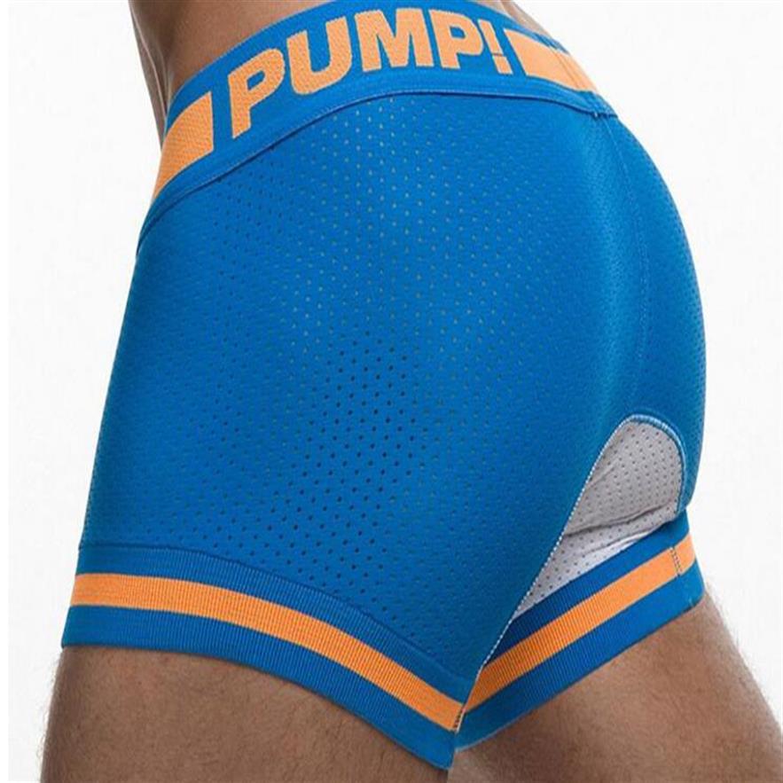 New cotton PUMP men039s underwear new products Breathable mesh cloth sexy men039s boxer briefs 3piece lot27598515501