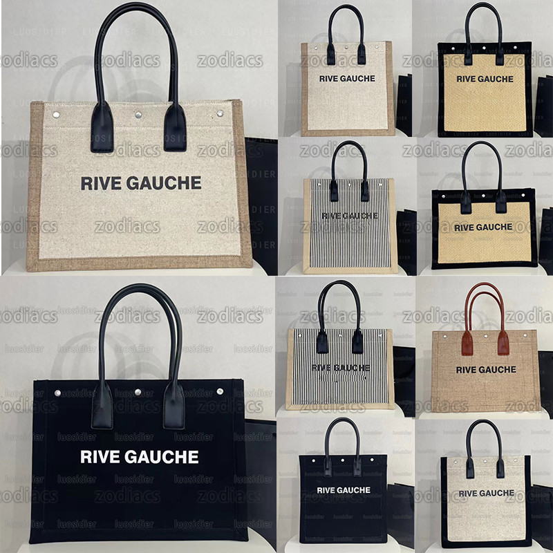 rive gauche Totes Bags women striped canvas and Weave leather large beach handbags shopping Purse Luxurys Designers Large Capacity Summer Travel shoulder bag, Customize
rive gauche Totes Bags women striped canvas and Weave leather large beach handbags shopping Purse Luxurys Designers Large Capacity Summer Travel shoulder bag, Customize