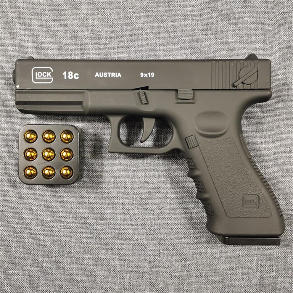 Glock Colt Automatic Shell Ejection Pistol Laser Version Toy Gun For Adults Kids Outdoor Games270C
Glock Colt Automatic Shell Ejection Pistol Laser Version Toy Gun For Adults Kids Outdoor Games270C