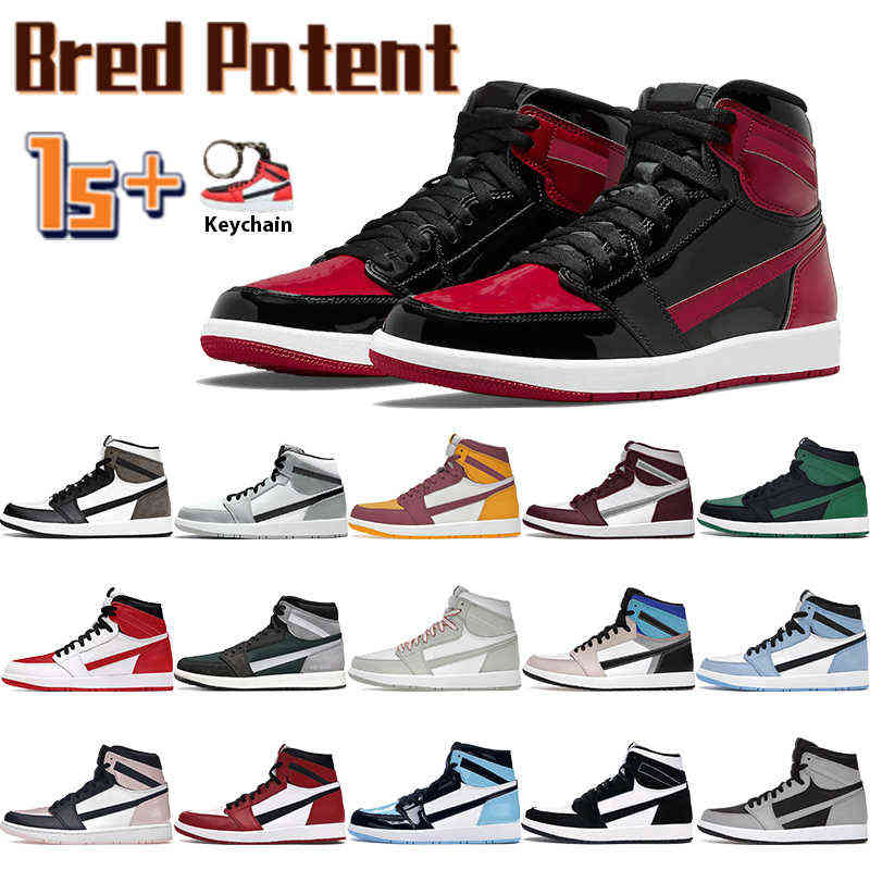 Bred Patent Sneakers High 1 1s Basketball Shoes Dark Mocha University Blue Twist Seafoam Shadow Mid Light Smoke Grey Men Women Sneaker, 01. bred patent
Bred Patent Sneakers High 1 1s Basketball Shoes Dark Mocha University Blue Twist Seafoam Shadow Mid Light Smoke Grey Men Women Sneaker, 01. bred patent