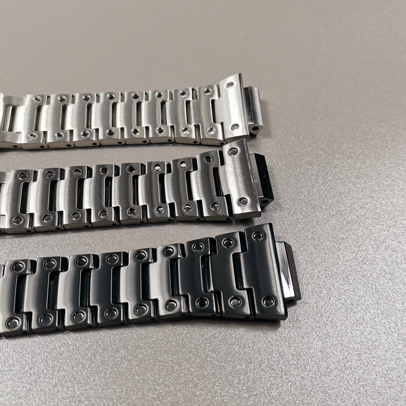 DW5600 Watchband and Bezel Metal Set For GWM5610 GW5000 Stainless Steel Watchband Case DW5600 GW-M5610 GW5000 Series With Tools 220819
