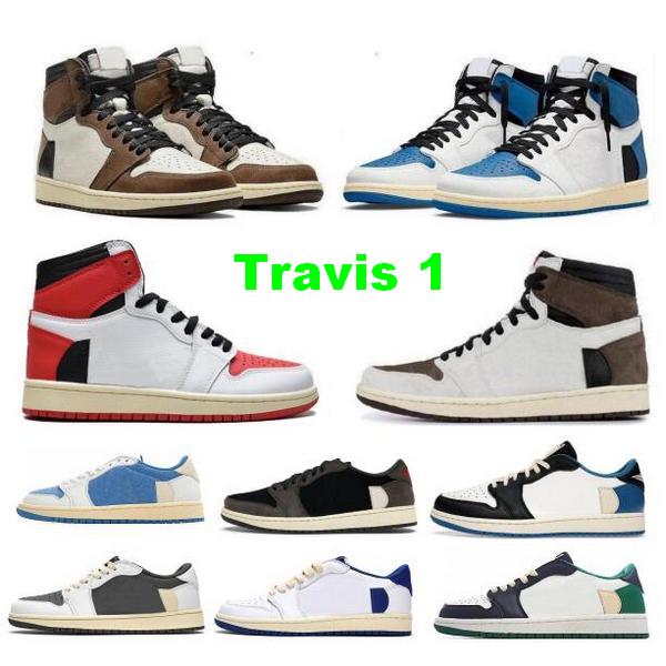 Travis Scotts 1 1s Men Basketball Shoes Jumpman Low High OG SP Fragment Reverse Mocha Designer Sneaker, Blue
Travis Scotts 1 1s Men Basketball Shoes Jumpman Low High OG SP Fragment Reverse Mocha Designer Sneaker, Blue