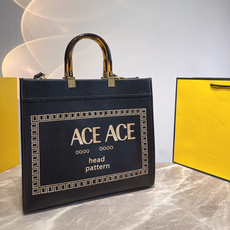 Fendace Large Tote Bag Women Handbag Sunshine Totes Shoulder Bags Shopping Womens Designer f Luxury Handbags Cross Body Purses 22061203, Black(correct letters)
Fendace Large Tote Bag Women Handbag Sunshine Totes Shoulder Bags Shopping Womens Designer f Luxury Handbags Cross Body Purses 22061203, Black(correct letters)
