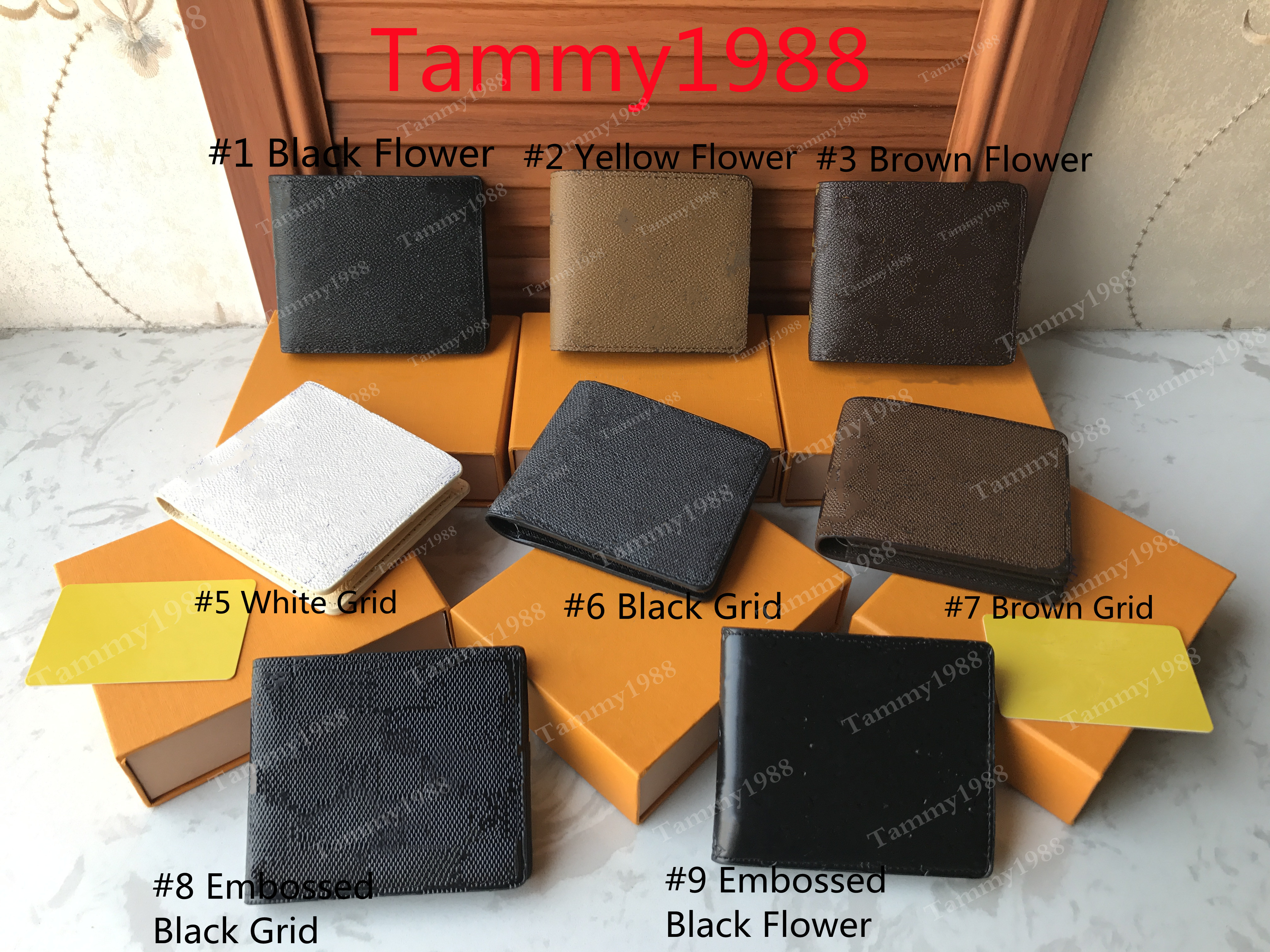 Enough stock Genuine Leather Mens Billfold Wallet France style Wallets Holders coin pouch women lady Unisex coins purse key credit card mini wallet With box dust bag, #15 full black g wallet
Enough stock Genuine Leather Mens Billfold Wallet France style Wallets Holders coin pouch women lady Unisex coins purse key credit card mini wallet With box dust bag, #15 full black g wallet