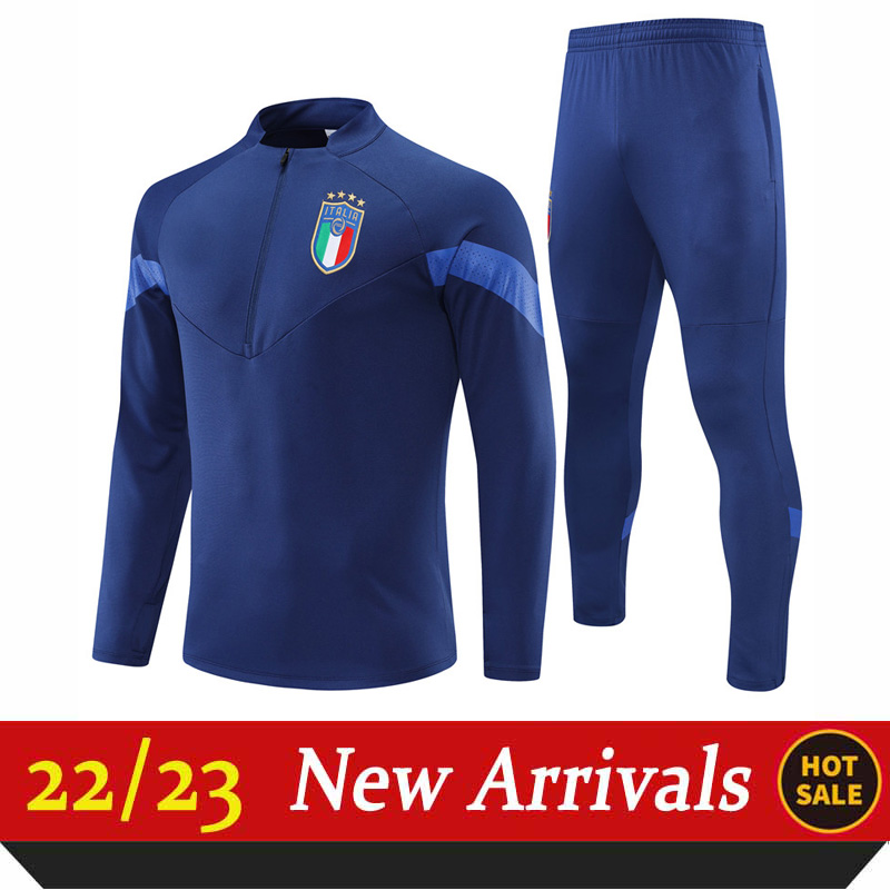 2022 world cup National Team tracksuit Italy Portugal long sleeve training suit blue
2022 world cup National Team tracksuit Italy Portugal long sleeve training suit blue