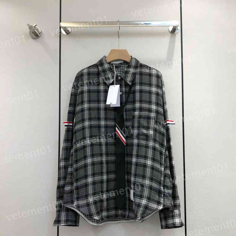 Designer Womens Shirts Cotton Comfortable Breathable Classic Check Sunscreen Shirt Classic Brand With Tie Tops Luxury Women Clothing 0912, Extra shipping
Designer Womens Shirts Cotton Comfortable Breathable Classic Check Sunscreen Shirt Classic Brand With Tie Tops Luxury Women Clothing 0912, Extra shipping