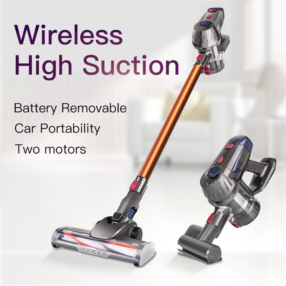 ZEKK7 Cordless Handheld Stick Multifunction Dry Vacuum Cleaner for Home Use240I