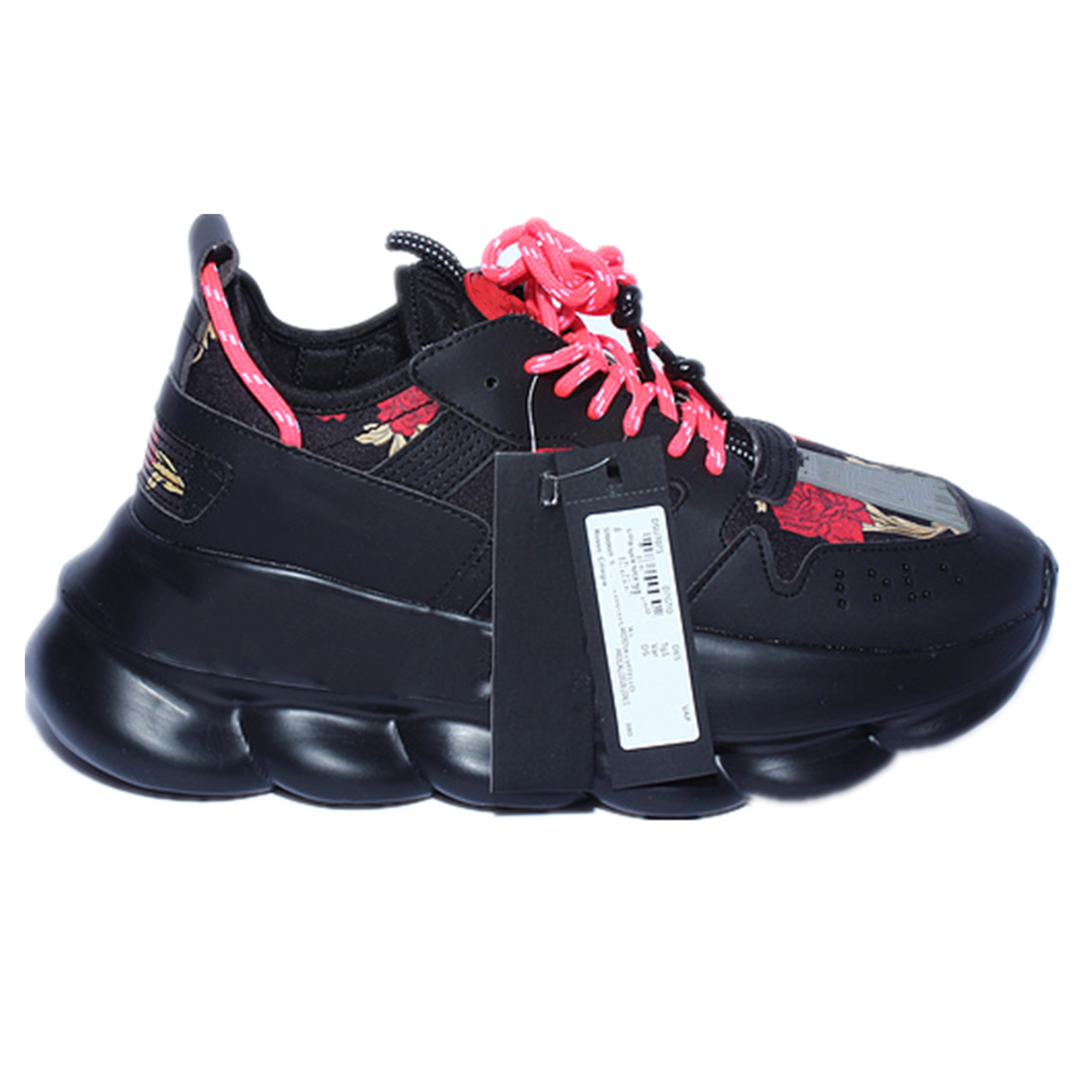 2022 designer patchwork casual shoes fashion thick-soled tide chain leather boots for men and women classic comfortable original lace-up retro style sneakers 36-4, 6#
2022 designer patchwork casual shoes fashion thick-soled tide chain leather boots for men and women classic comfortable original lace-up retro style sneakers 36-4, 6#