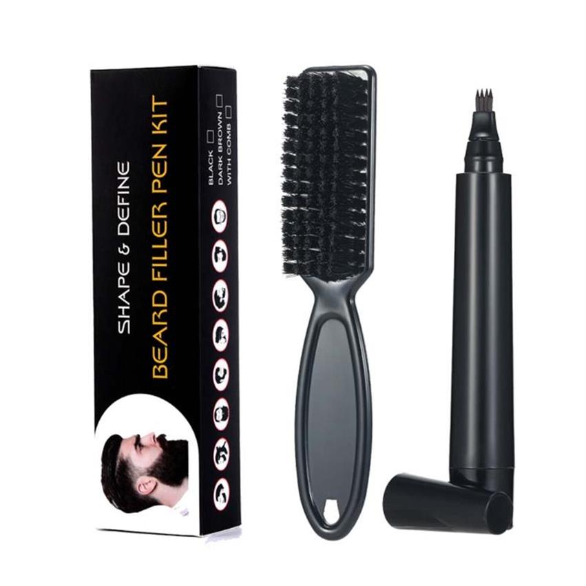 Hair Brushes Beard Pen Filler Pencil And Brush Enhancer Waterproof Filling Moustache Coloring Shaping Tools279G
Hair Brushes Beard Pen Filler Pencil And Brush Enhancer Waterproof Filling Moustache Coloring Shaping Tools279G