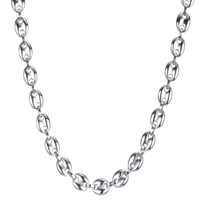 8-36'' HIP Hop Width 11MM Stainless Steel Silver Coffee Beans Link Chain Necklace Chain bracelet 316L Stainless For Men 269J
8-36'' HIP Hop Width 11MM Stainless Steel Silver Coffee Beans Link Chain Necklace Chain bracelet 316L Stainless For Men 269J
