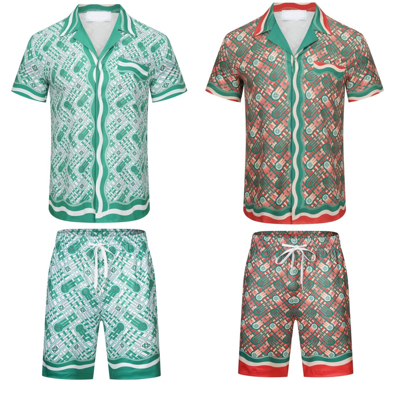 Fashion Designer Set Summer Blouses Casual Tees Men's Shirts Women Shirts Floral Printing Tops Ladies Short Sleeve And Small Fresh Loose Pants Asian Size M-3XL, Green shirts
Fashion Designer Set Summer Blouses Casual Tees Men's Shirts Women Shirts Floral Printing Tops Ladies Short Sleeve And Small Fresh Loose Pants Asian Size M-3XL, Green shirts