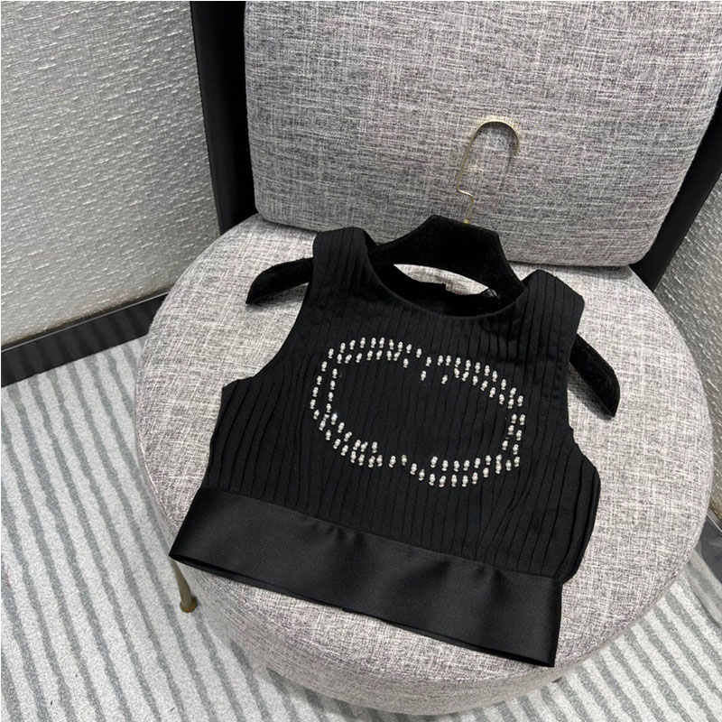 22SS Summer Design Sweet O-neck Casual Knits Sweater Women Lady Sleeveless Slim Elastic Knitted Jumpers Vests Tops, Black
22SS Summer Design Sweet O-neck Casual Knits Sweater Women Lady Sleeveless Slim Elastic Knitted Jumpers Vests Tops, Black