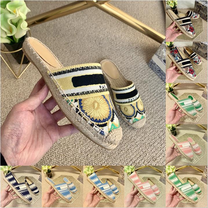 D Luxury Casual Women Shoes Espadrilles Summer Designers ladies flat Beach Half Slippers fashion woman Loafers Fisherman canvas Shoe with box size 35-41
D Luxury Casual Women Shoes Espadrilles Summer Designers ladies flat Beach Half Slippers fashion woman Loafers Fisherman canvas Shoe with box size 35-41