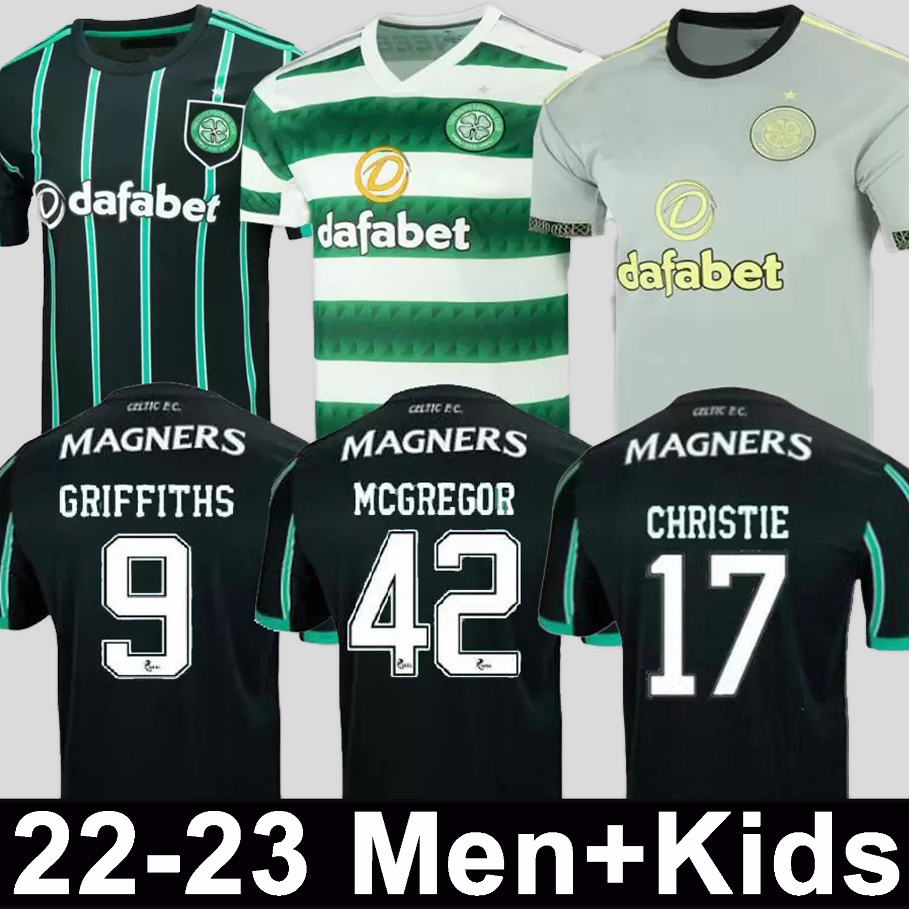 22 23 Celtic away home soccer jersey EDOUARD 2022 2023 Men Kids BROWN DUFFY TAYLOR ELYOUNOUSSI MCGREGOR away black child FANS player version football shirts, 22 23 home aldult
22 23 Celtic away home soccer jersey EDOUARD 2022 2023 Men Kids BROWN DUFFY TAYLOR ELYOUNOUSSI MCGREGOR away black child FANS player version football shirts, 22 23 home aldult