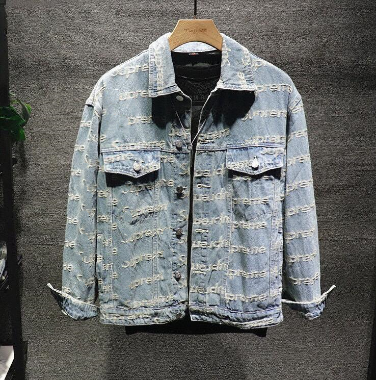 2022ss new high quality Casual Fashion Men's women's Denim jacket coat brand Designer Jeans Jackets, Blue
2022ss new high quality Casual Fashion Men's women's Denim jacket coat brand Designer Jeans Jackets, Blue