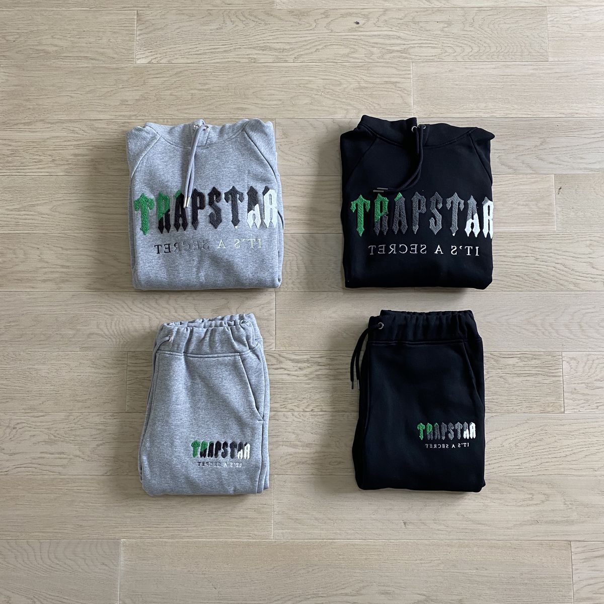 Men Trapstar Tracksuit Combination Chenille Decoded Hoodie Jogging Pants Green 1to1 Top Quality Women Embroidered Jacket Plus Size Clothes XS-XXL, Gray suit
Men Trapstar Tracksuit Combination Chenille Decoded Hoodie Jogging Pants Green 1to1 Top Quality Women Embroidered Jacket Plus Size Clothes XS-XXL, Gray suit