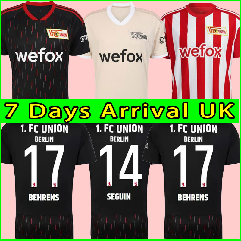 Union Berlin soccer Jersey 22 23 Third home away Red black white 2022 2023 Football shirt kid set thailand
Union Berlin soccer Jersey 22 23 Third home away Red black white 2022 2023 Football shirt kid set thailand