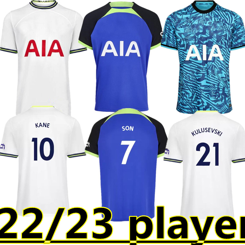 player KANE SON 22 23 RICHARLISON Soccer Jersey KULUSEVSKI HOJBJERG SPENCE PERISIC DIER 2022 2023 LUCAS ROMERO Tottenham Football kit shirt SPURS Third tops Men sets, Yellow
player KANE SON 22 23 RICHARLISON Soccer Jersey KULUSEVSKI HOJBJERG SPENCE PERISIC DIER 2022 2023 LUCAS ROMERO Tottenham Football kit shirt SPURS Third tops Men sets, Yellow