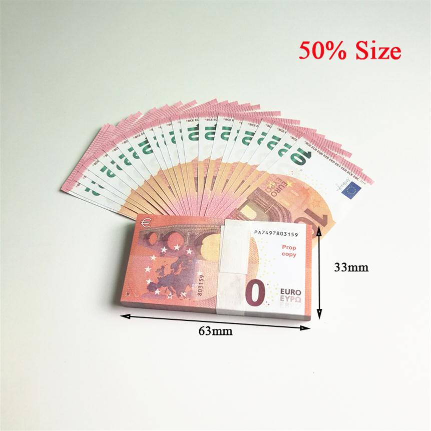 whole 50% size Party Bar prop money simulation 10 20 50 100 euro dollar fake money toy film television shooting props practice321u
whole 50% size Party Bar prop money simulation 10 20 50 100 euro dollar fake money toy film television shooting props practice321u