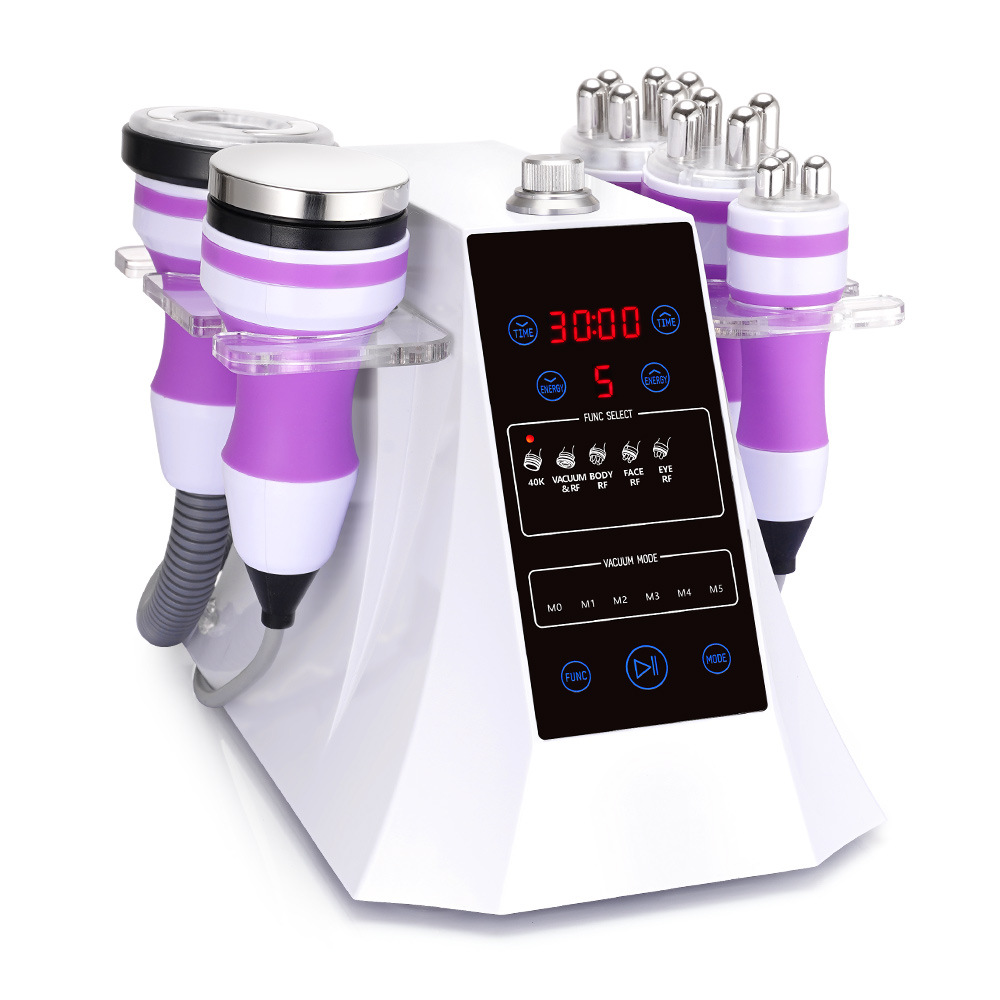 5in1 Vacuum Cavitation System Weight Loss skin tightening machine 40K cavitation body slimming machin