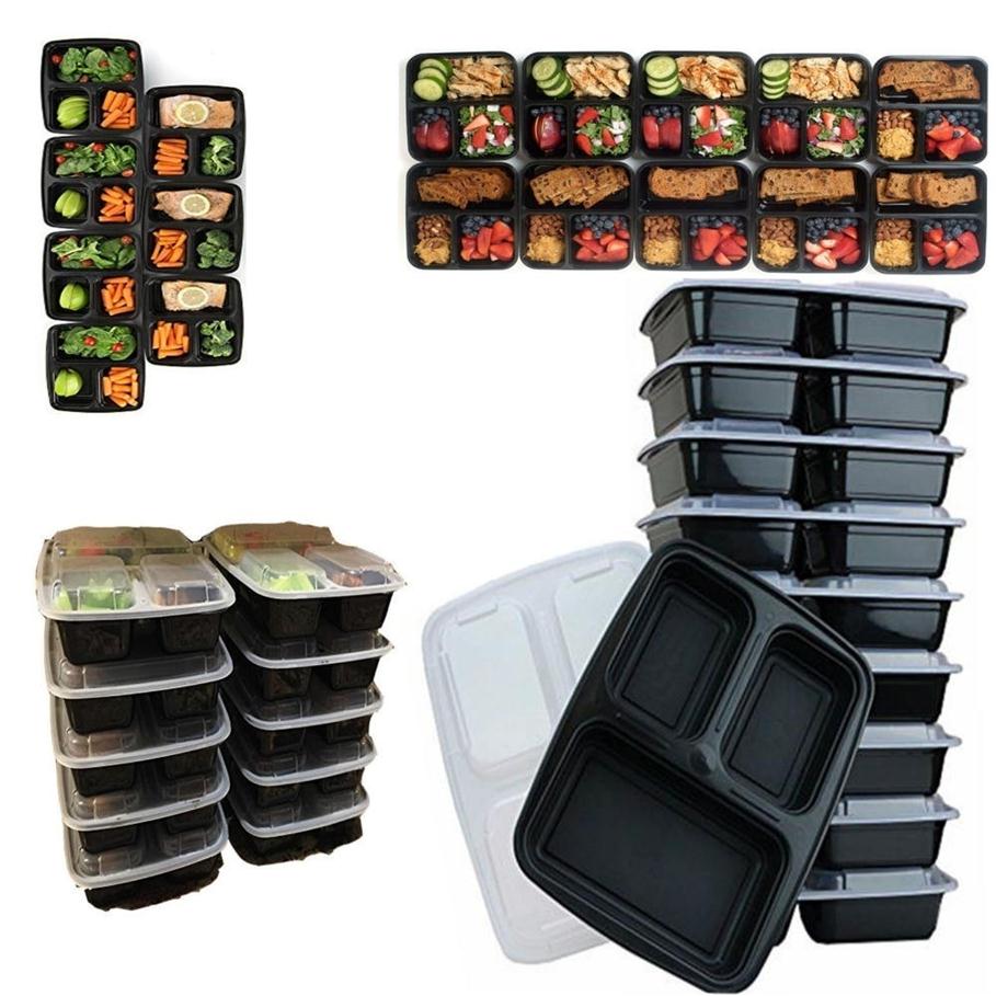 10Pcs Meal Prep Containers Plastic Food Storage Reusable Microwavable 3 Compartment Food Container with Lid Microwavable LJ2008122080, Sky blue
10Pcs Meal Prep Containers Plastic Food Storage Reusable Microwavable 3 Compartment Food Container with Lid Microwavable LJ2008122080, Sky blue