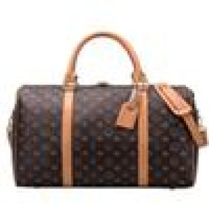 Classic Print Design Men039s Leather Travel Bag Portable Largecapacity Women039s Business Duffel Luxury Boston Pillow 21111, Coffee color small
Classic Print Design Men039s Leather Travel Bag Portable Largecapacity Women039s Business Duffel Luxury Boston Pillow 21111, Coffee color small