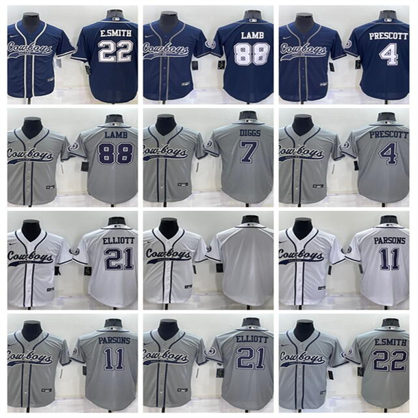 Jersey CUSTOM Dallas''Cowboys''Men women youth Micah Parsons CeeDee Lamb Dak Prescott Elliott blue grey white Cool Base Stitched Baseball Football, Shown
Jersey CUSTOM Dallas''Cowboys''Men women youth Micah Parsons CeeDee Lamb Dak Prescott Elliott blue grey white Cool Base Stitched Baseball Football, Shown