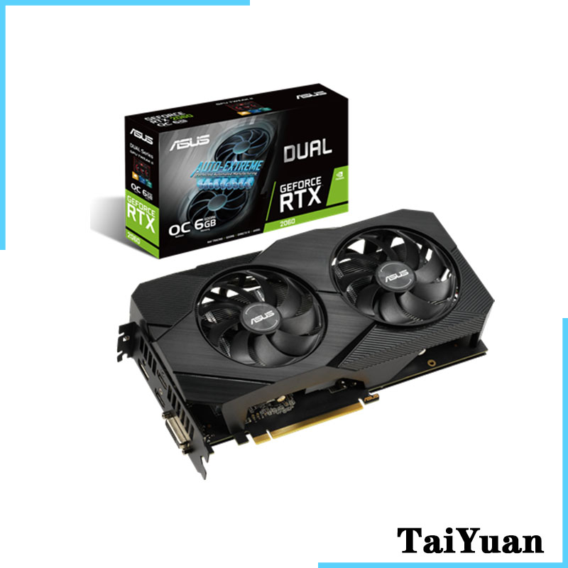 

Graphics Cards DUAL RTX2060 O6G EVO 2060 GDDR6 6G 192 Bit Video GPU Graphic Card DeskTop CPU Motherboard O12GGraphics