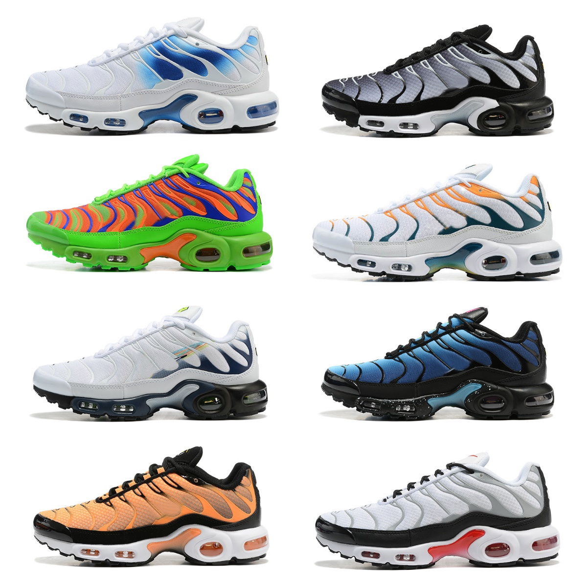 Mens Tn Running shoes Plus Tns Neon Green Triple Black White Olive Reflective Chrome Cherry Persian Violet Sustainable Oreo Hyper blue men trainers sports sneakers, Bubble package bag
Mens Tn Running shoes Plus Tns Neon Green Triple Black White Olive Reflective Chrome Cherry Persian Violet Sustainable Oreo Hyper blue men trainers sports sneakers, Bubble package bag