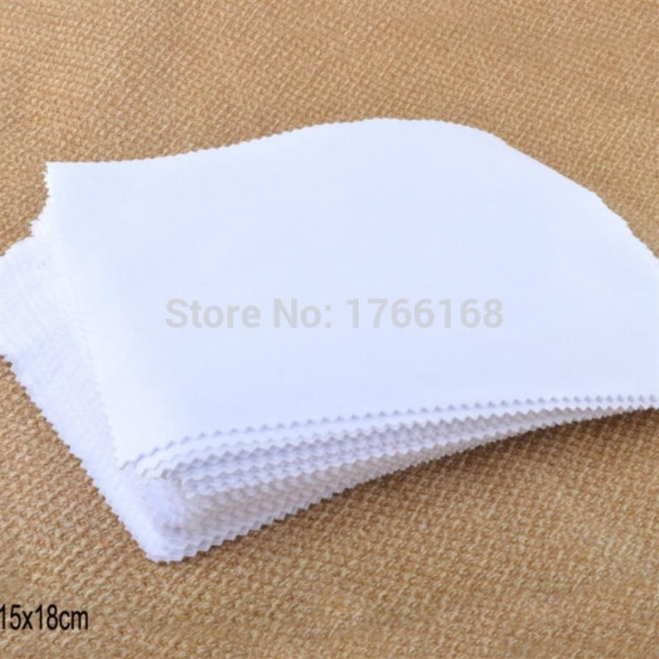 100pcs 170gsm 15x18cm Sublimation White glasses Lens Eyeglasses eyewear microfiber cleaning cloth Custom glasses cleaning cloth 205952080