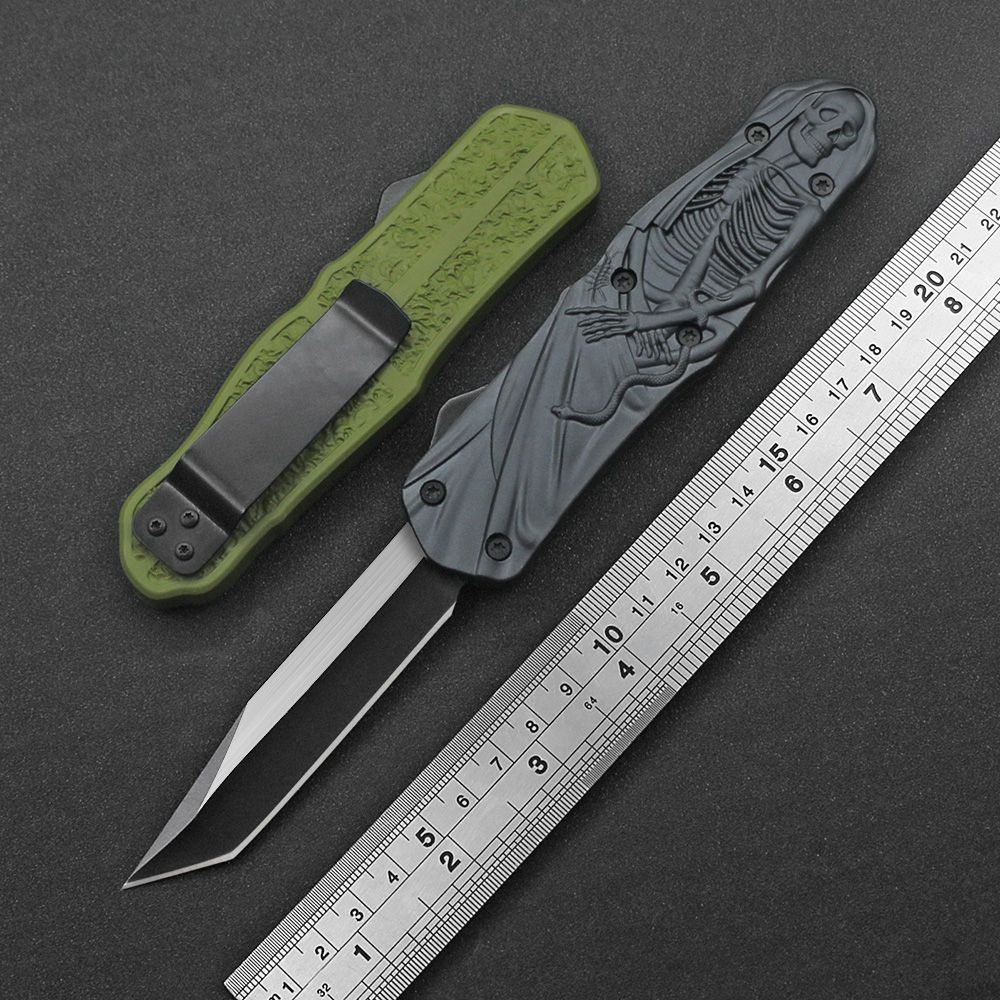 3 Styles Heavy Duty Outdoor Camping Automatic Knife 3D Printed Zinc Aluminum Alloy Handle 440 Blade Edc Multitool Backcountry Adventure tactical knives
3 Styles Heavy Duty Outdoor Camping Automatic Knife 3D Printed Zinc Aluminum Alloy Handle 440 Blade Edc Multitool Backcountry Adventure tactical knives