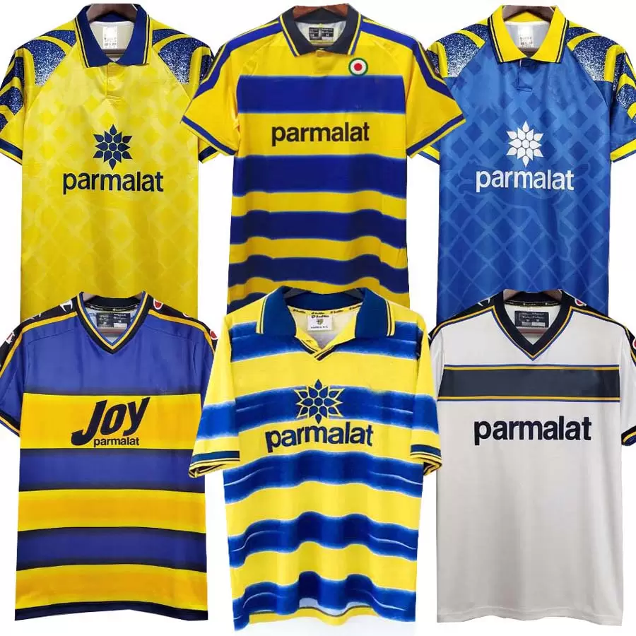 95 97 98 99 2000 Parma Retro soccer Jersey Home 98 99 00 FUSER BAGGIO CRESPO ORTEGA CANNAVARO Football shirt BUFFON THURAM futbol camisa, 95/97 jeresy9
95 97 98 99 2000 Parma Retro soccer Jersey Home 98 99 00 FUSER BAGGIO CRESPO ORTEGA CANNAVARO Football shirt BUFFON THURAM futbol camisa, 95/97 jeresy9