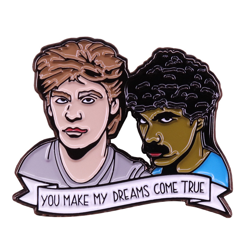 You Make My Dreams Come True Lapel Enamel Pins Brooch Collecting Metal Badges Men Women Backpack Collar Fashion Jewelry Gifts, As picture 
You Make My Dreams Come True Lapel Enamel Pins Brooch Collecting Metal Badges Men Women Backpack Collar Fashion Jewelry Gifts, As picture