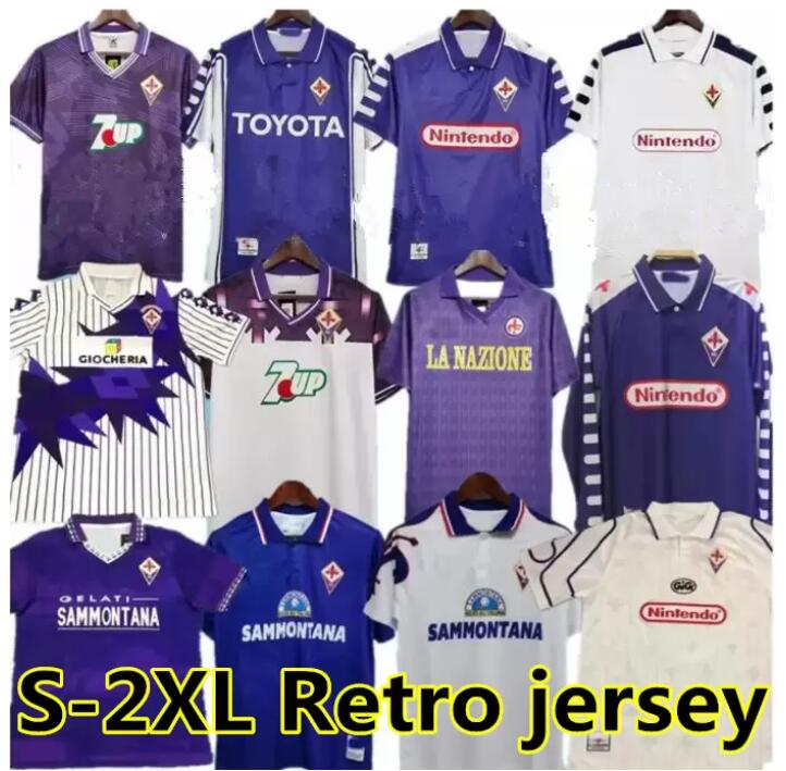 BATISTUTA Retro 98 99 Fiorentina Soccer Jerseys EDMUNDO RUI COSTA Home Football Shirt classic Camisas de Futebol 89 90 91 92 93 94 95 96 97 00 vintage Jersey, Orange
BATISTUTA Retro 98 99 Fiorentina Soccer Jerseys EDMUNDO RUI COSTA Home Football Shirt classic Camisas de Futebol 89 90 91 92 93 94 95 96 97 00 vintage Jersey, Orange