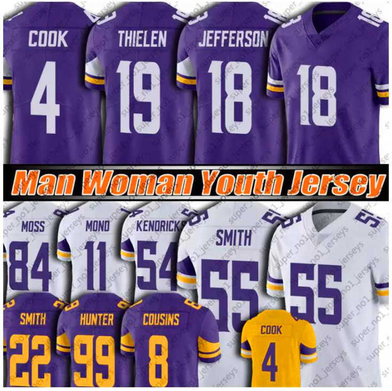 18 Justin Jefferson Football jersey Men Women Youth 4 Dalvin Cook 99 Danielle Hunter 8 Kirk Cousins 22 Harrison Smith stitched jerseys boys girls, As
18 Justin Jefferson Football jersey Men Women Youth 4 Dalvin Cook 99 Danielle Hunter 8 Kirk Cousins 22 Harrison Smith stitched jerseys boys girls, As