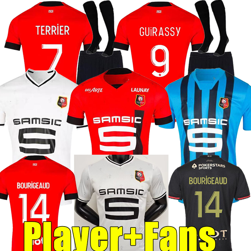 21/22/23 Stade Rennais third Soccer Jerseys 120th SULEMANA DOKU 2022 2023 Rennes BOURIGEAUD GUIRASSY TRUFFERT TERRIER TAIT men kids Kits, 22-23 home
21/22/23 Stade Rennais third Soccer Jerseys 120th SULEMANA DOKU 2022 2023 Rennes BOURIGEAUD GUIRASSY TRUFFERT TERRIER TAIT men kids Kits, 22-23 home