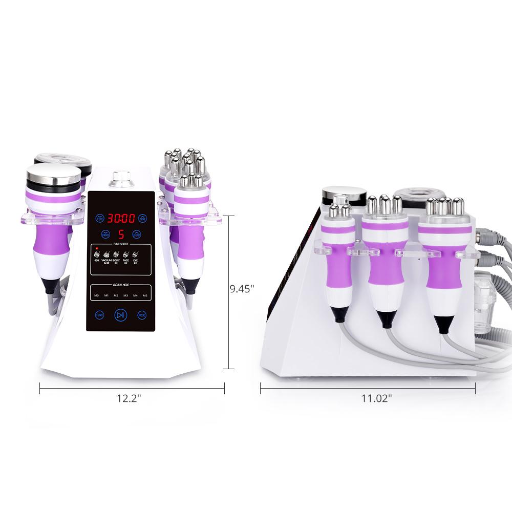 5in1 Vacuum Cavitation System Weight Loss skin tightening machine 40K cavitation body slimming machin