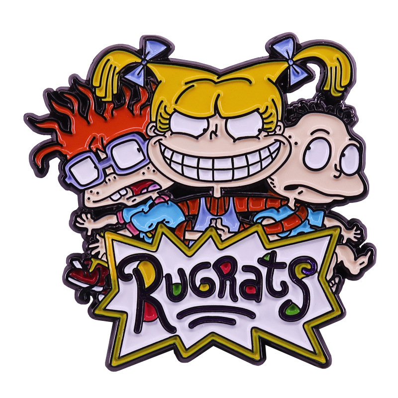 90's Retro Cartoon Badge Hard Enamel Pin Lapel Pins Brooch for Jewelry Accessory, As picture
90's Retro Cartoon Badge Hard Enamel Pin Lapel Pins Brooch for Jewelry Accessory, As picture