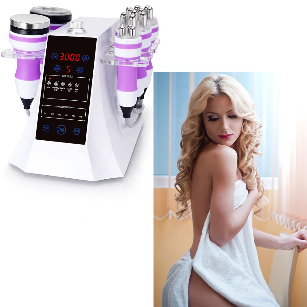 Top Sale Vacuum RF 40K Cavitation Body Thin S Shape Slimming Machine